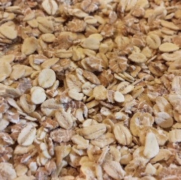 Gemengde vlokken vierkant