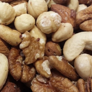 Rauwe notenmelange vierkant 0